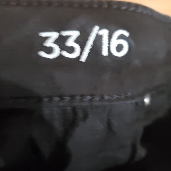 JCPenney Jeans Womens 33/16 Black Skinny Stretch Cotton Blend Denim - Picture 3 of 11